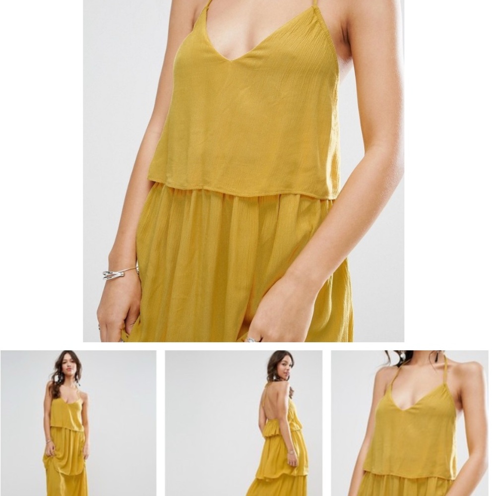 Yellow Maxi Dress ASOS